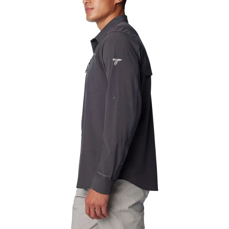 camisa-manga-longa-columbia-summit-valley-masculina-preta