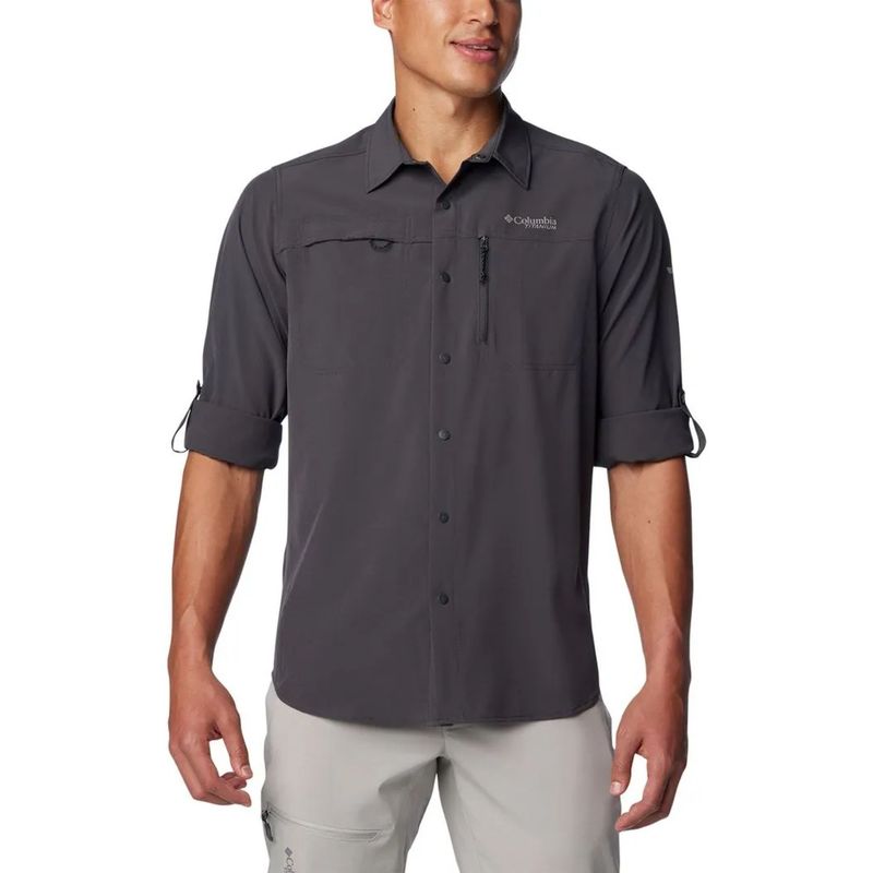 camisa-manga-longa-columbia-summit-valley-masculina-preta