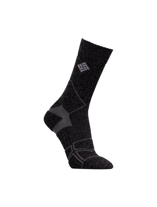 Meia Columbia Hike Crew Medium Weight Unissex - Grafite