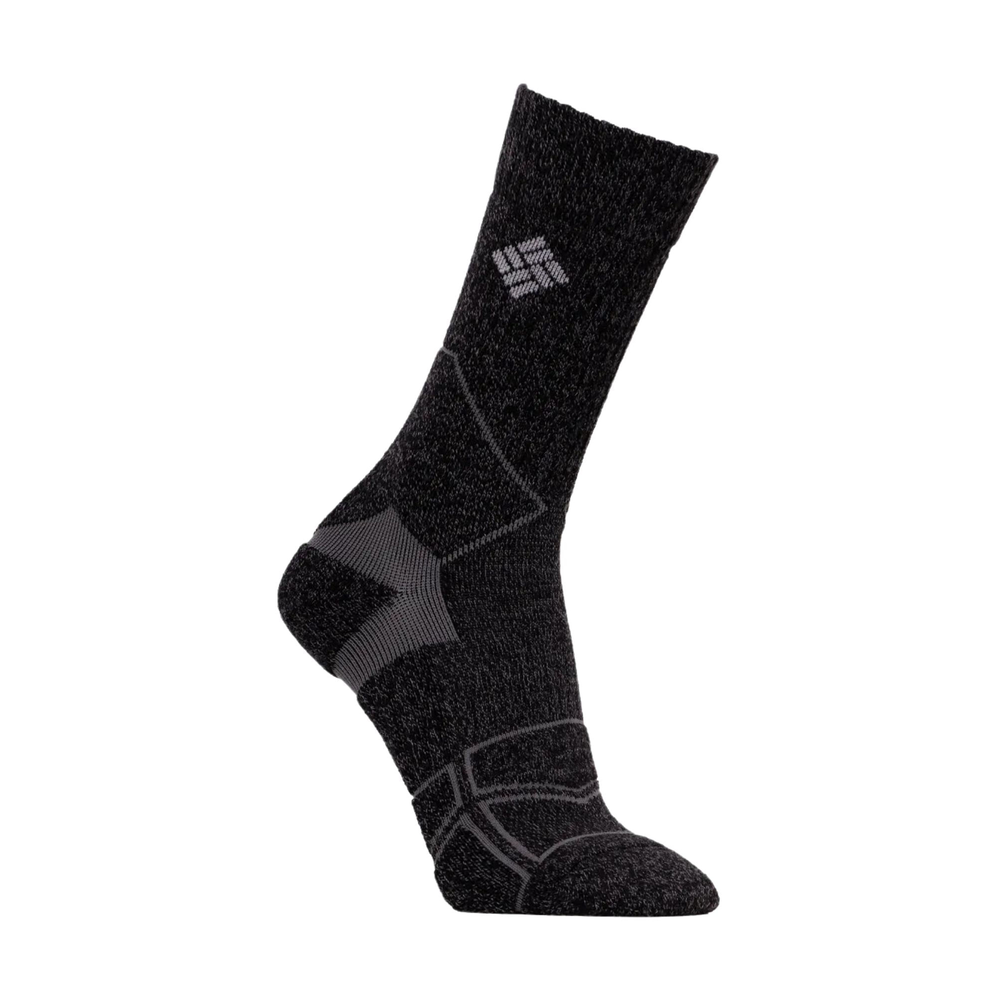 Meia Columbia Hike Crew Medium Weight Unissex - Grafite