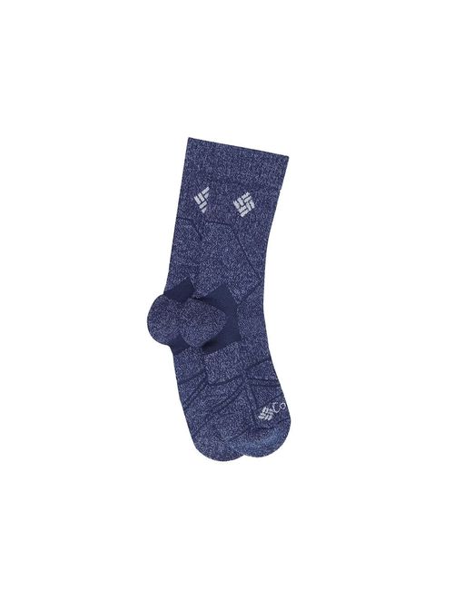Meia Columbia Hike Crew Medium Weight Unissex - Marinho