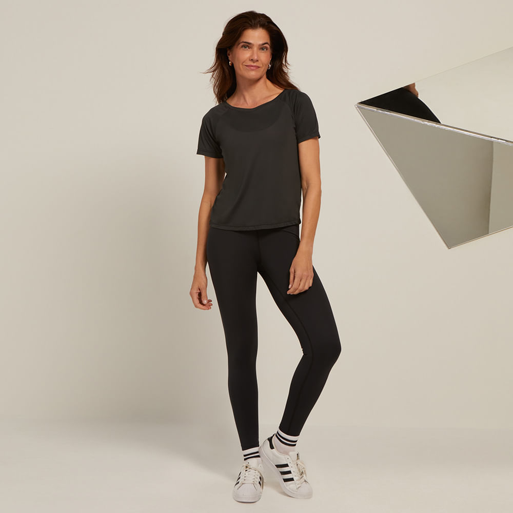 Legging Fitness Preta Soft Skin Bali