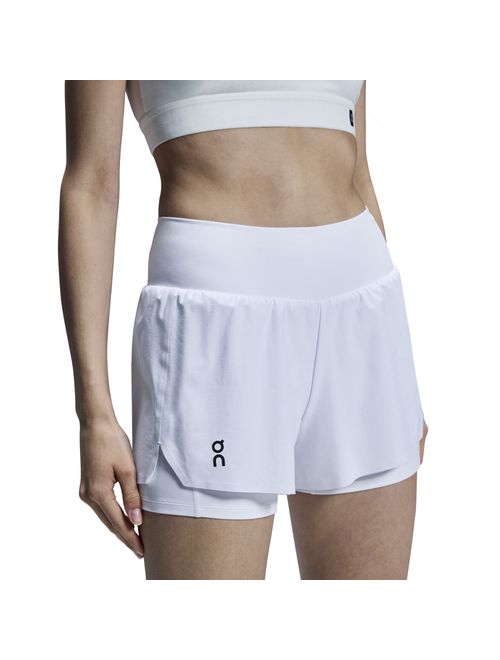 Shorts On Running Court- T Feminino - Branco
