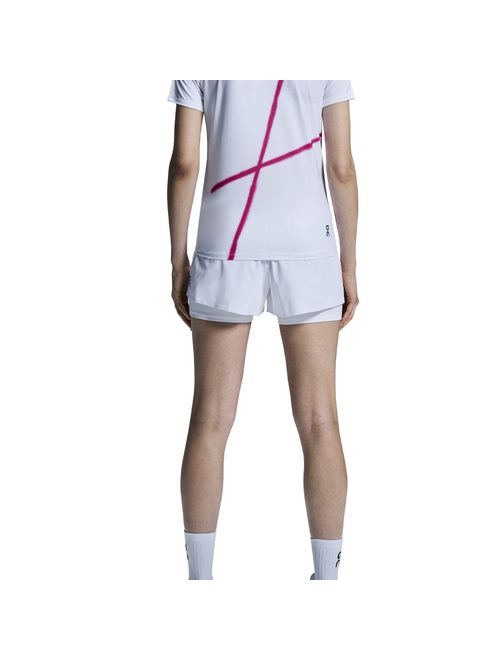 Shorts On Running Court- T Feminino - Branco