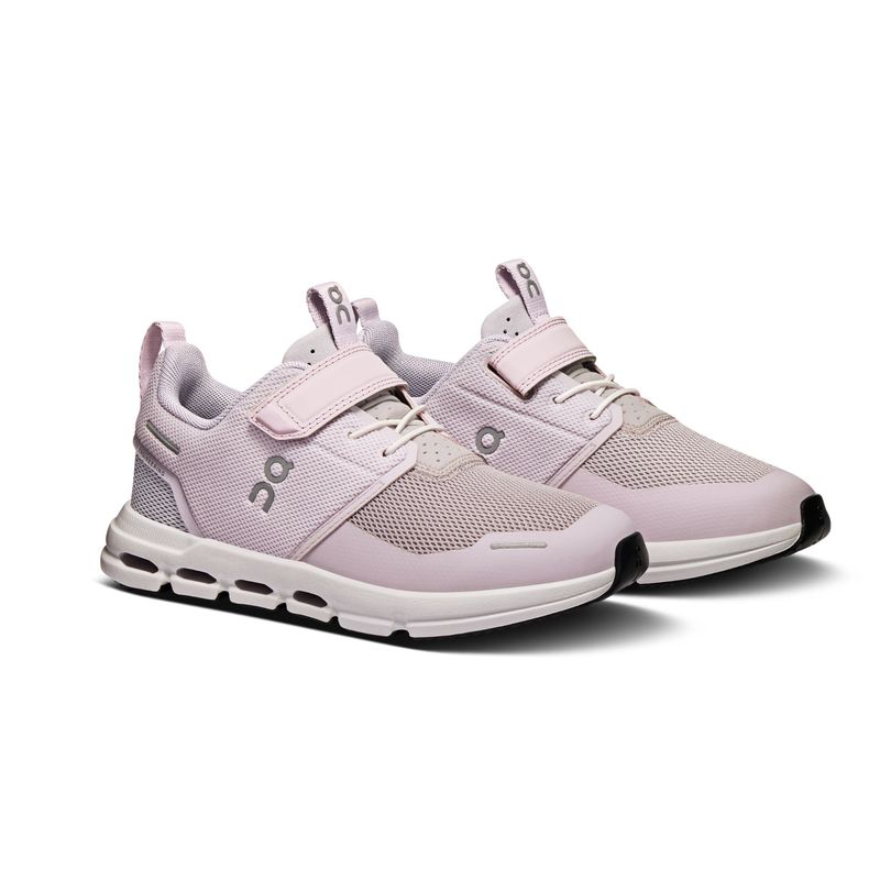 tenis-on-running-cloud-play-infantil-rosa