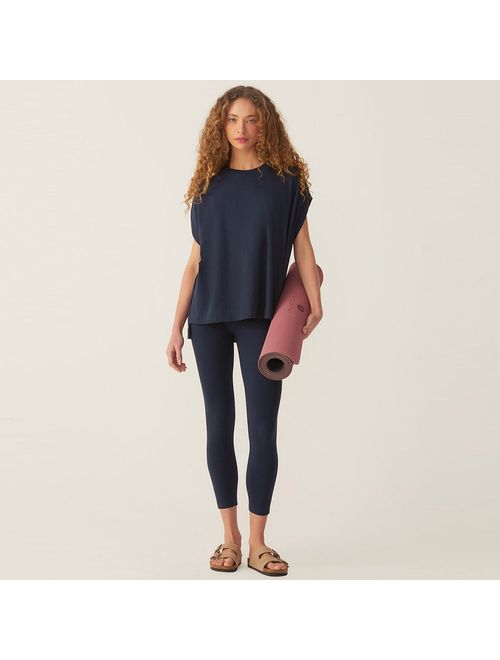 Legging Yoga Preta Lastex Tuti