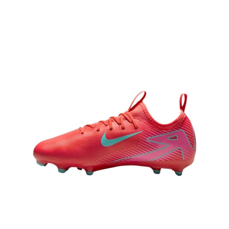 chuteira-campo-nike-zoom-mercurial-vapor-16-acaddemy-infantil-vermelha