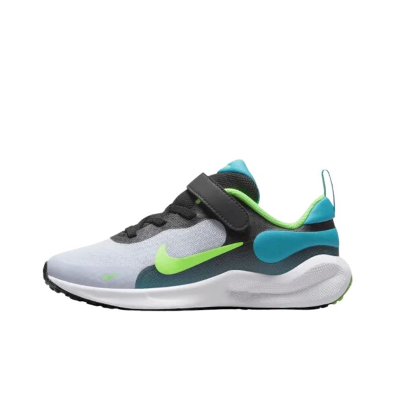 tenis-nike-revolution-7-psv-infantil-branco-verde