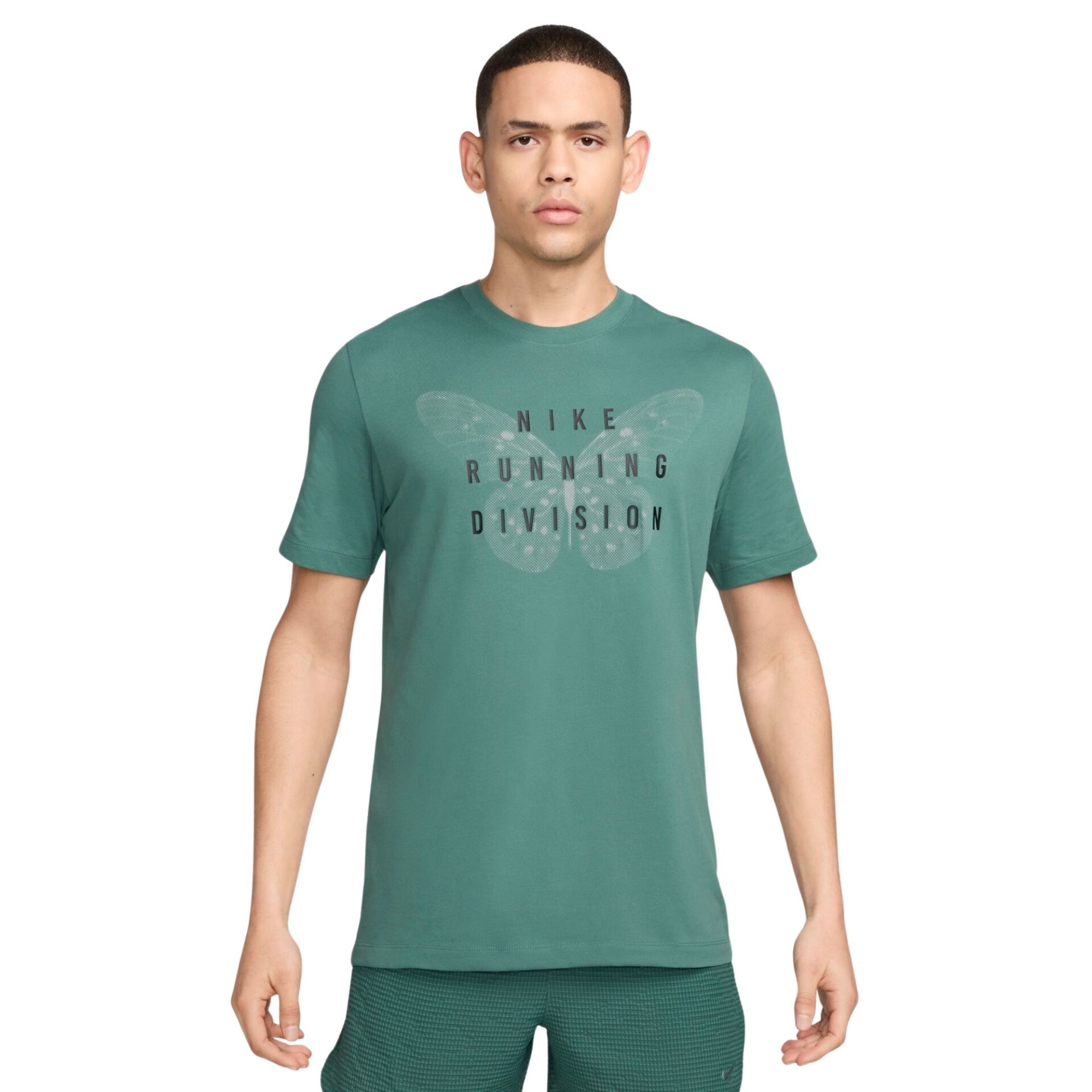 Camiseta Nike Dri-Fit Running Division Masculina - Verde