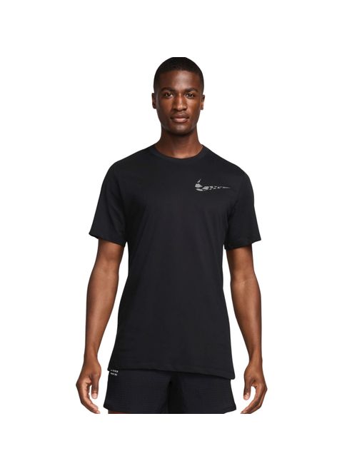 Camiseta Nike Dri-Fit Tee Run Masculina - Preta