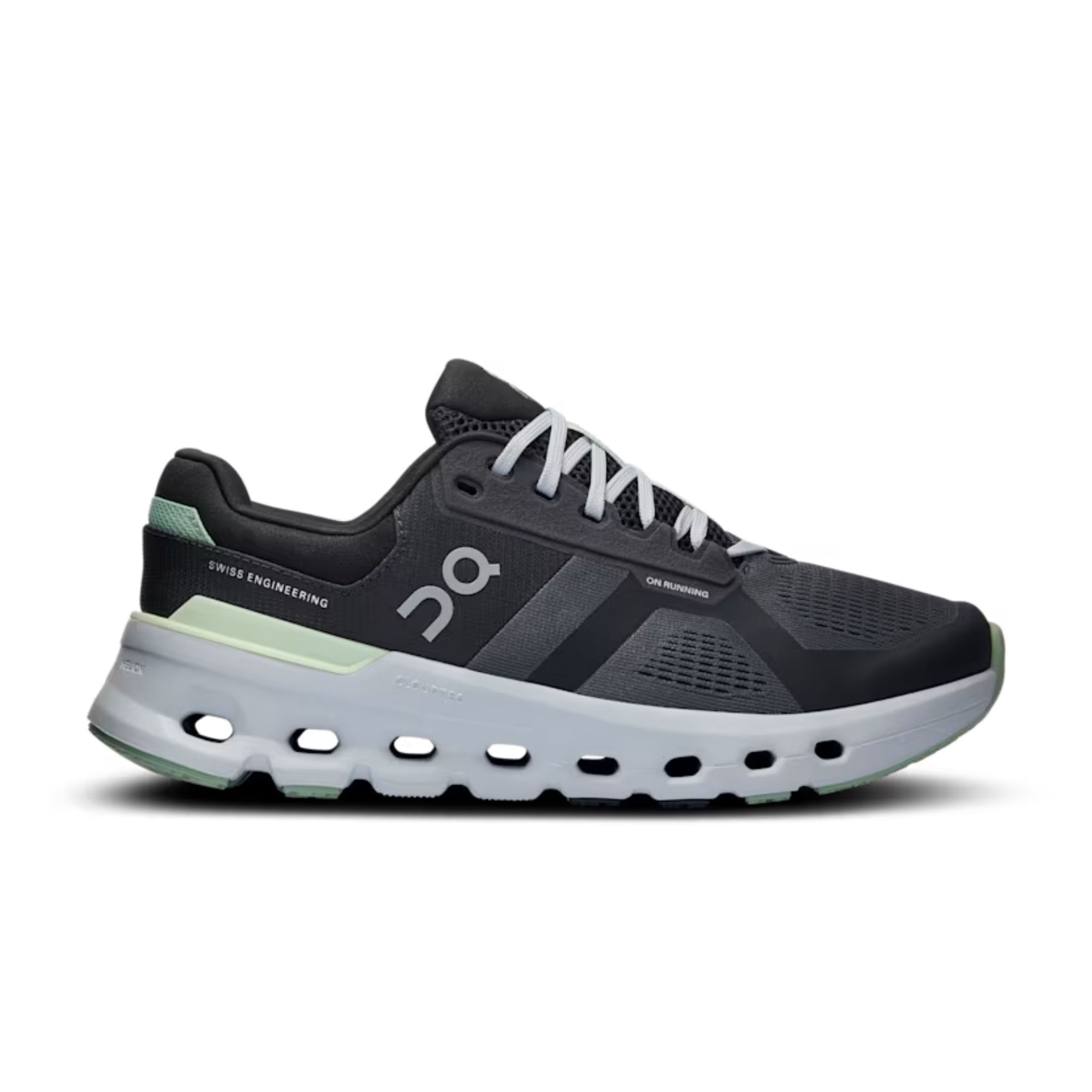 Tênis On Running Cloudrunner 2 Feminino - Preto/Verde