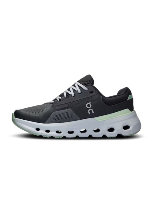 Tênis On Running Cloudrunner 2 Feminino - Preto/Verde