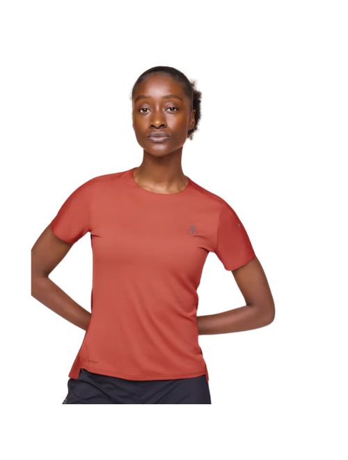 Camiseta On Running Performance-T Feminina - Marrom
