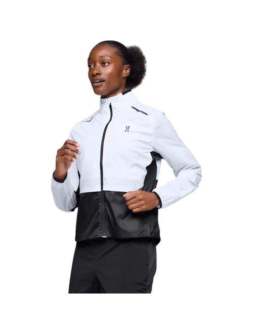 Jaqueta On Running Weather Feminina - Branca/Preta