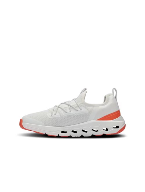 Tênis On Running Cloudleap Infantil - Branco/Laranja