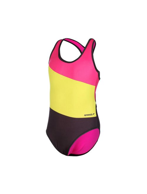 Maiô Speedo Synesthesia Infantil - Pink/Multicolor