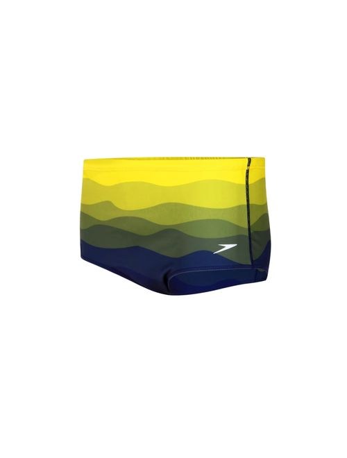 Sunga Tradicional Speedo Waves Masculina - Amarela