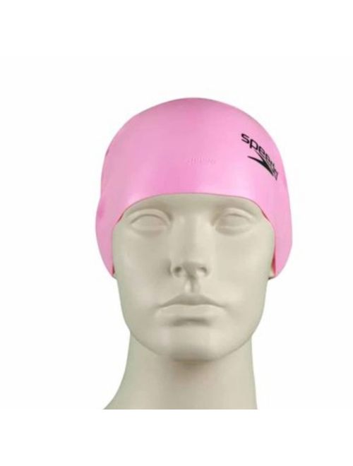 Touca De Natação Speedo Swim Silicone Infantil - Rosa Claro