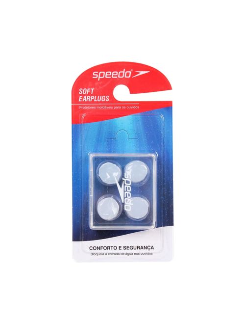 Protetor De Ouvidos Speedo Silicone Earplugs Unissex - Transparente