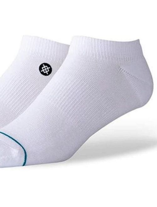 Meia Cano Baixo stance  Icon Low Masculina - Branca