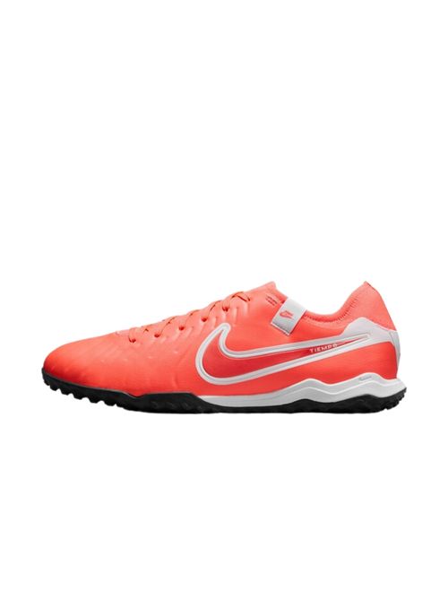 Chuteira Society Nike Tiempo Legend 10 Pro TF Masculina - Vermelha/Branca