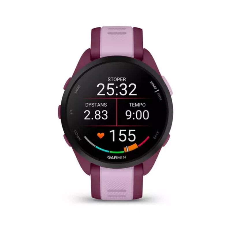 Relogio-Monitor-Cardiaco-Garmin-Forerunner-165-Music-Unissex---Cereja