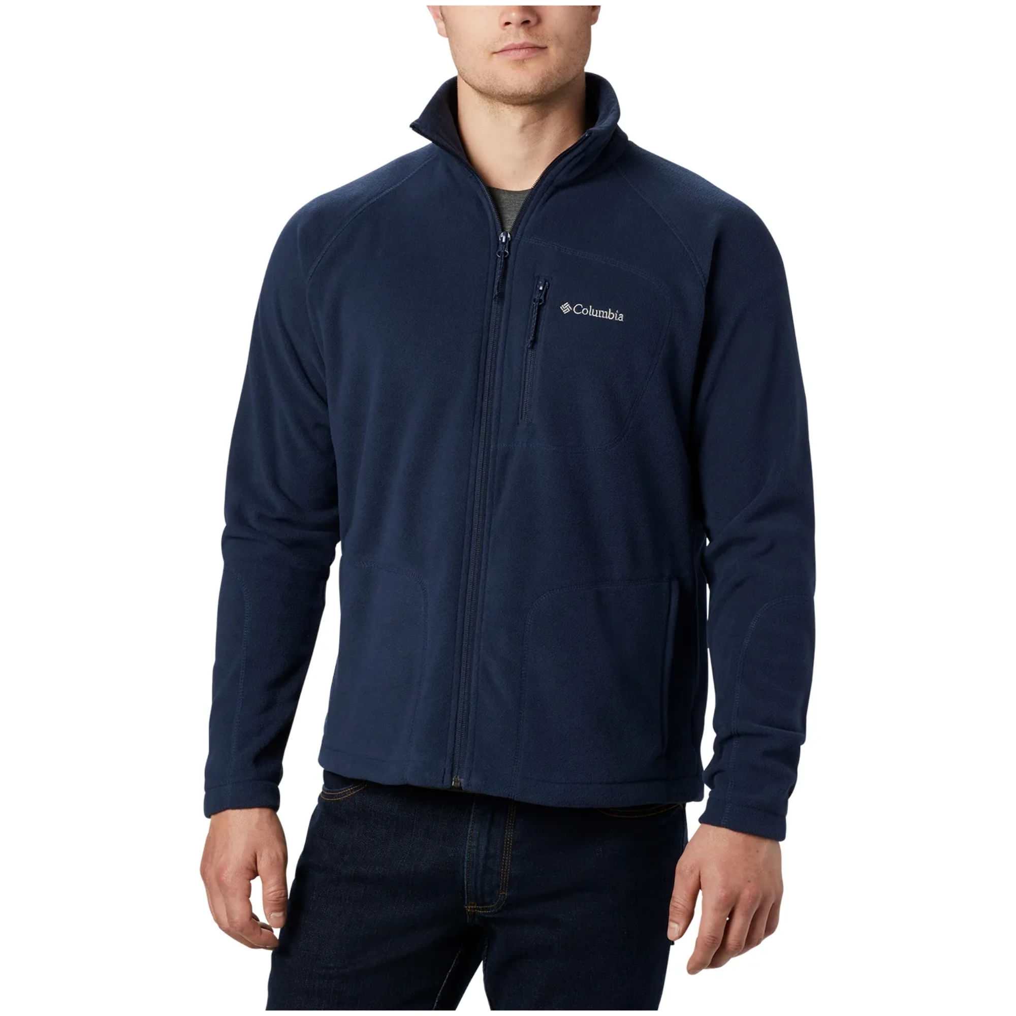 Jaqueta Columbia Fleece Fast Trek II Masculina - Azul Marinho