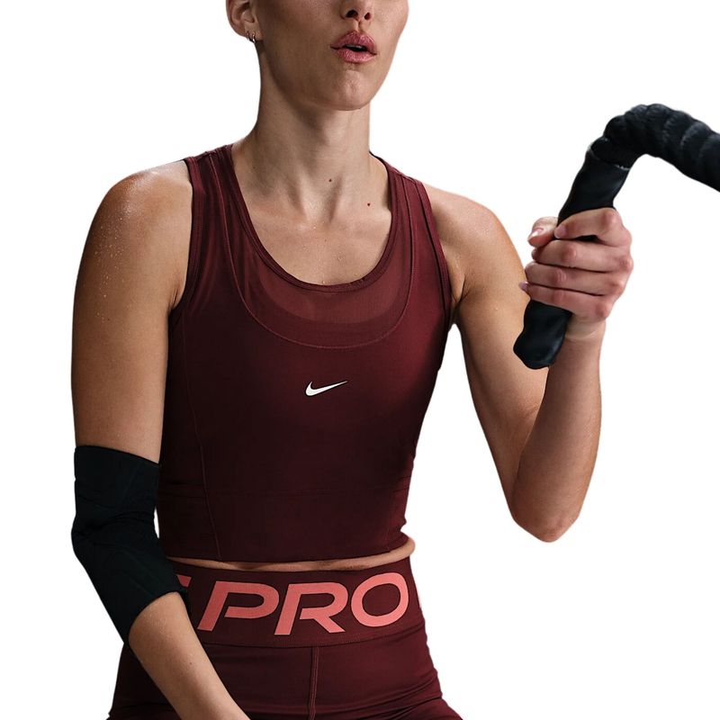 top-nike-cropped-dri-fit-tank-feminino-bordo