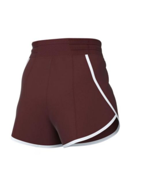 Shorts Nike One Dri-Fit Mr 3In Br Feminino - Bordô
