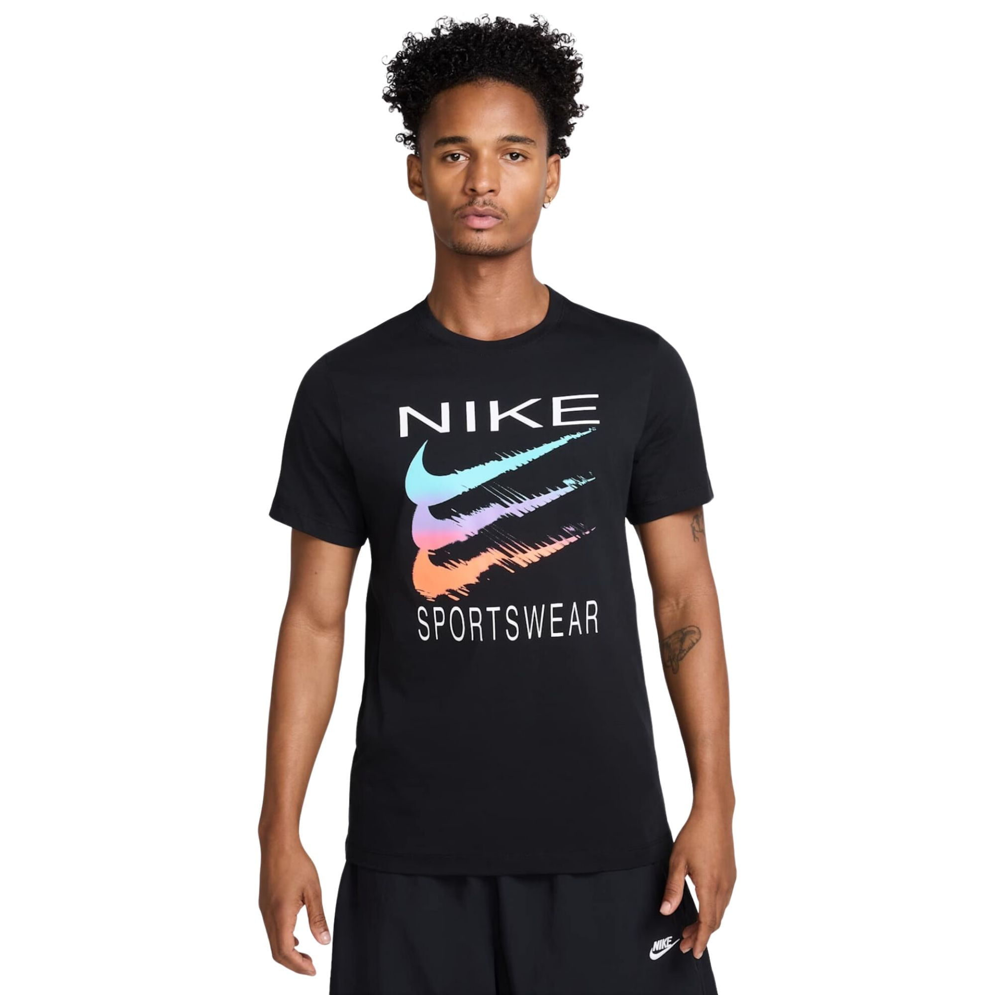 Camiseta Nike Swoosh Masculina - Preta