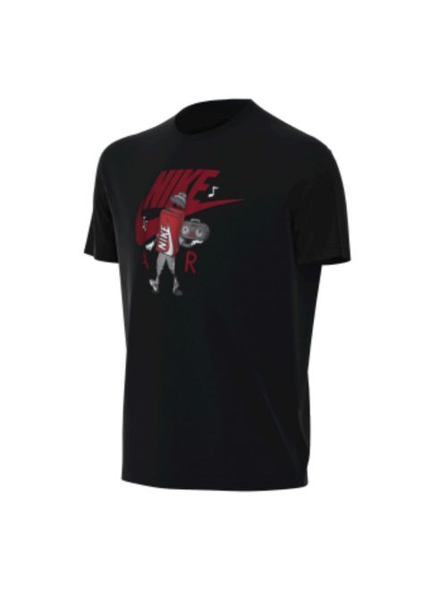 Camiseta Nike Nsw Tee Boxy 2 Infantil - Preta