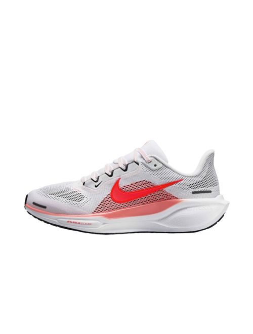 Tênis Nike Zoom Pegasus 41 Feminino - Branco/Vermelho