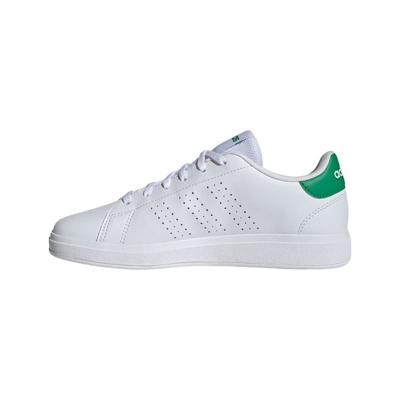 tenis-adidas-advantage-base-2.0-infantil-branco-verde