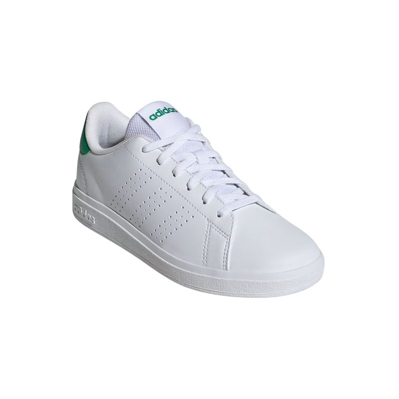 tenis-adidas-advantage-base-2.0-infantil-branco-verde