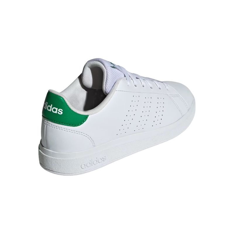 tenis-adidas-advantage-base-2.0-infantil-branco-verde