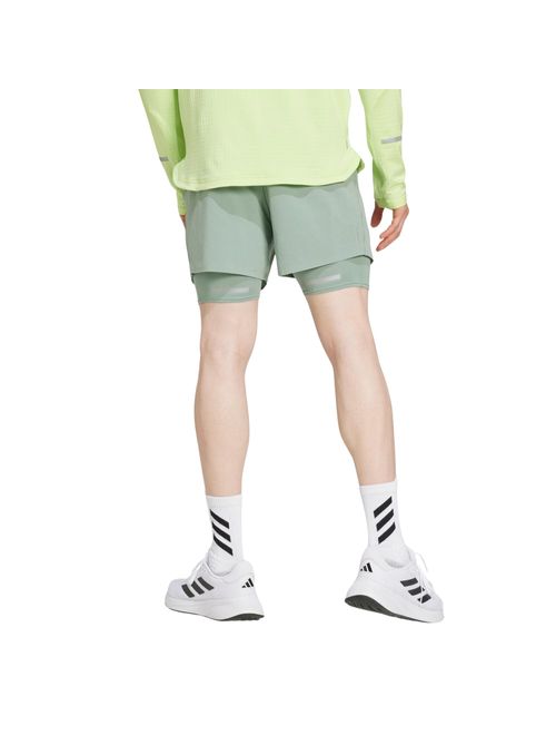 Shorts Adidas Ultimate Reflective 2 Em 1 Masculino - Verde
