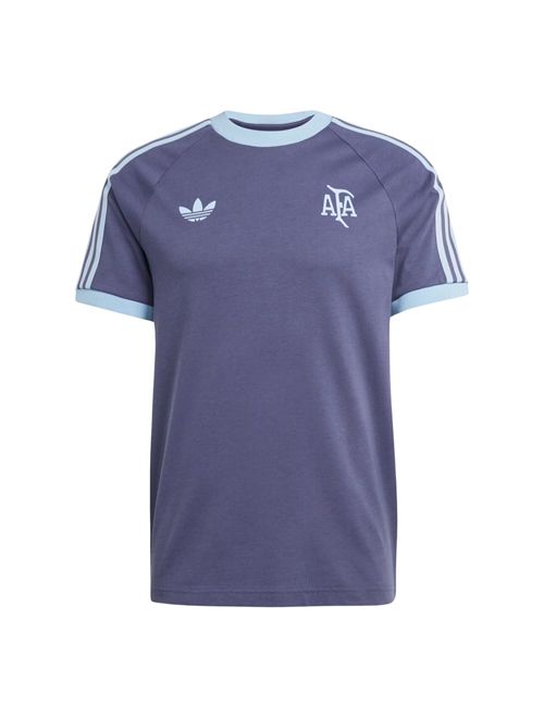 Camisa Argentina 1974 Adidas Aniversário Masculina - Azul