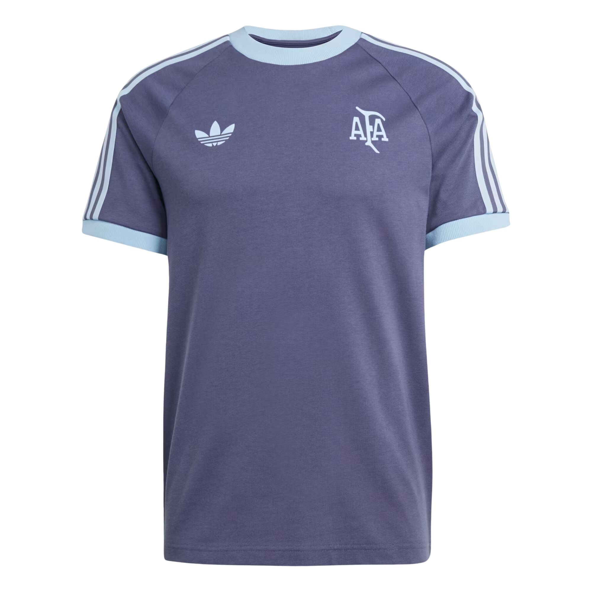 Camisa Argentina 1974 Adidas Aniversário Masculina - Azul