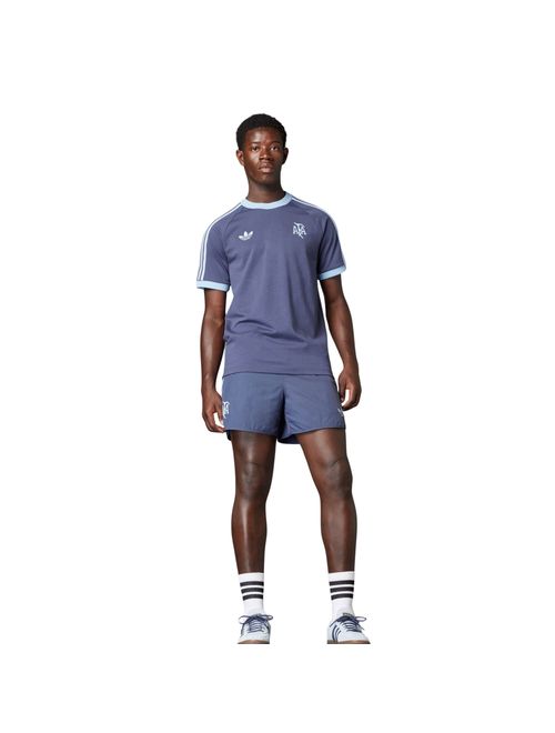 Camisa Argentina 1974 Adidas Aniversário Masculina - Azul