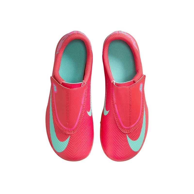 chuteira-society-nike-vapor-16-club-infantil-vermelha