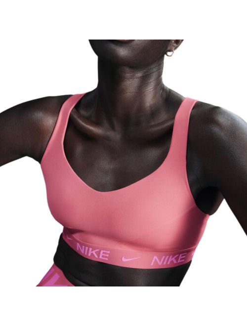 Top Nike High Support Feminino - Rosa