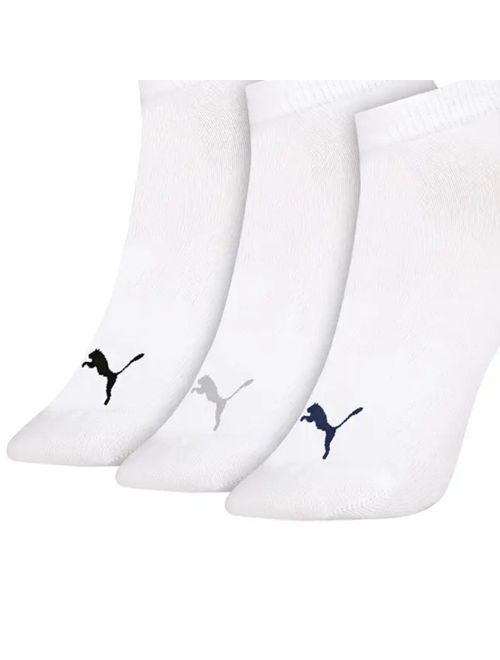 Kit Meias Sapatilha Puma 3 Pares Feminina - Branca