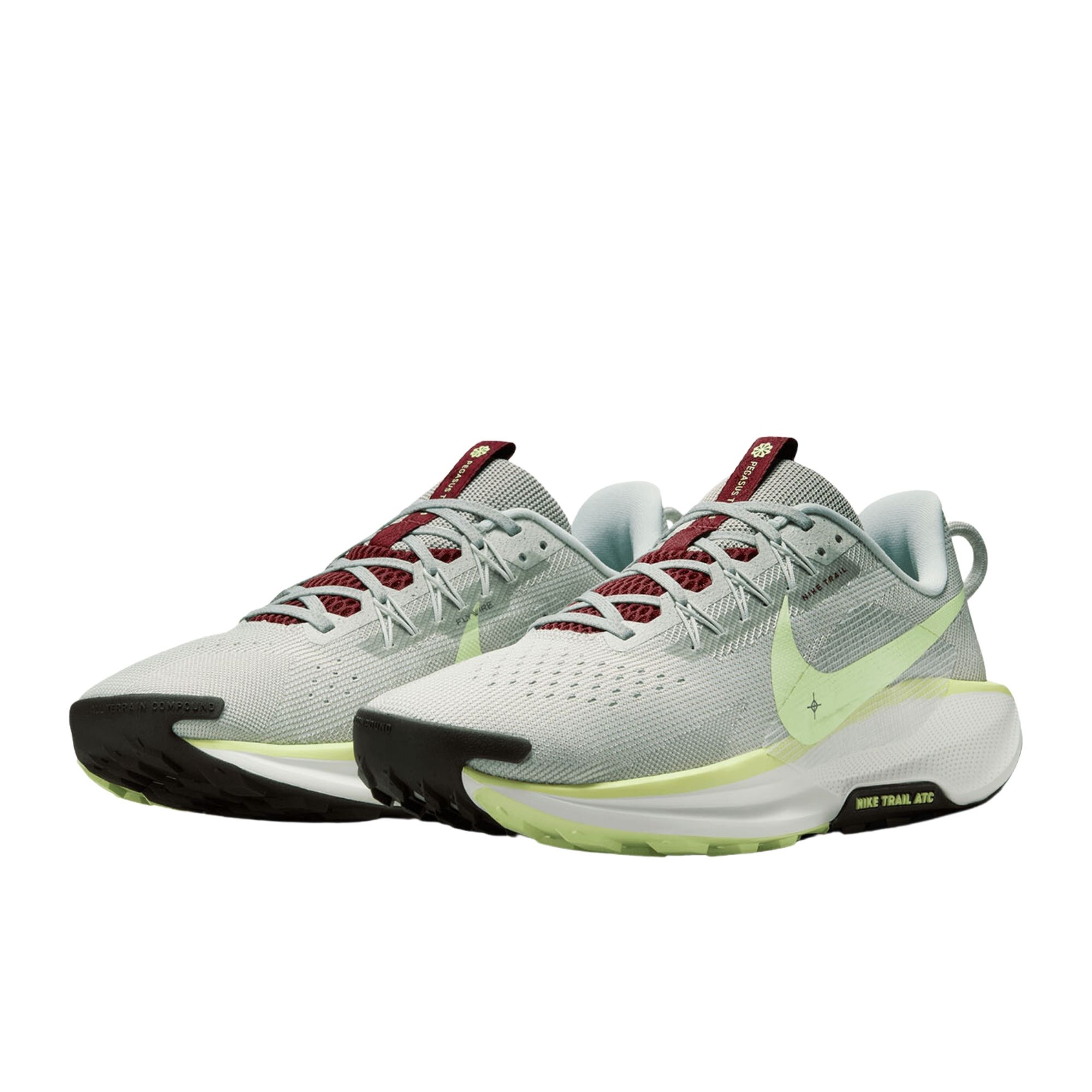 Tênis Nike Reactx Pegasus Trail 5 Masculino - Cinza/Verde - Bayard