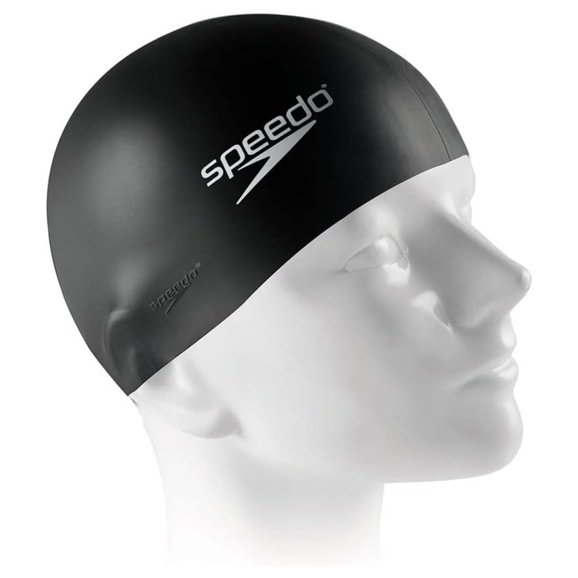 Touca De Natação Speedo Silicone Junior Infantil - Preto