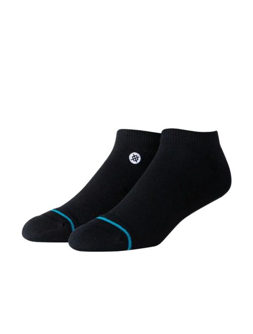 Meia Cano Baixo Stance Icon Low Masculino - Preto