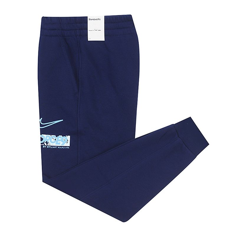 calca-nike-club-haaland-infantil-azul