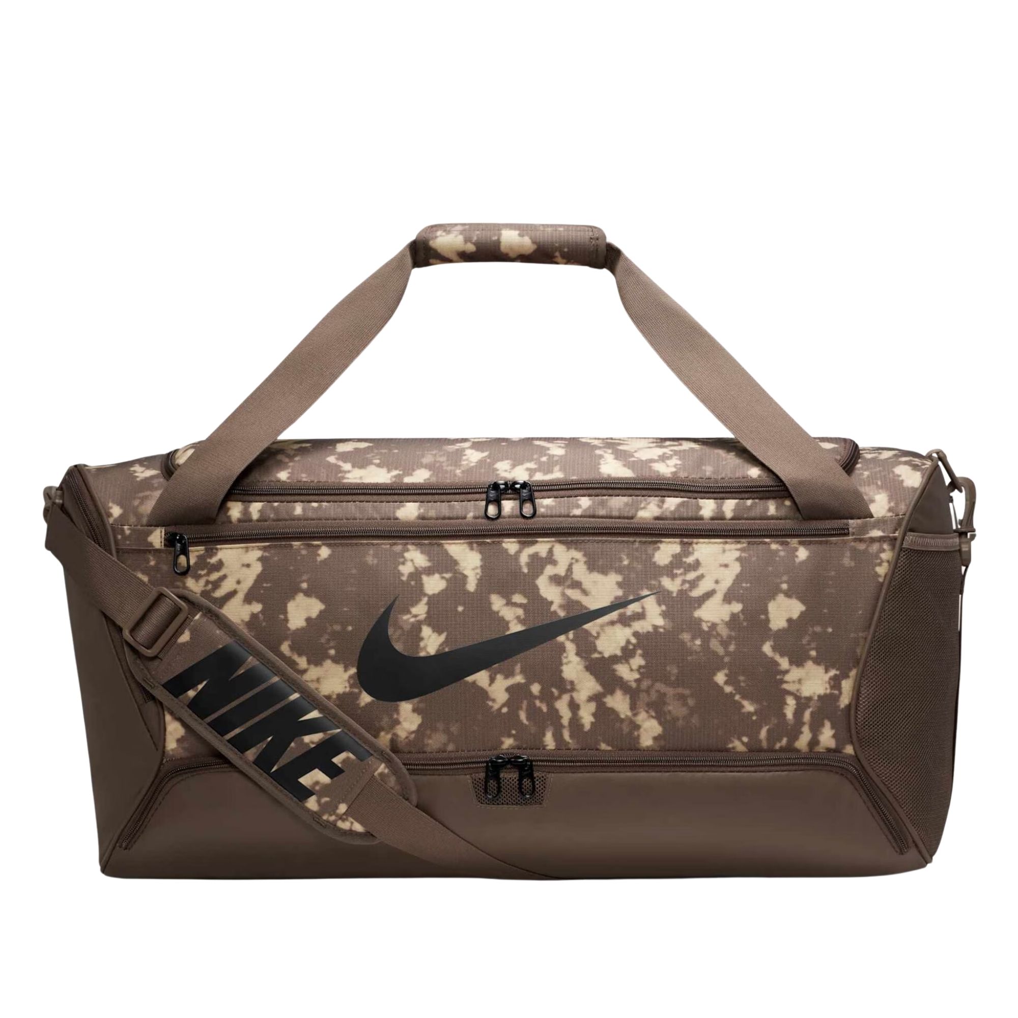 Bolsa Nike Brasilia 9.5 Unissex - Marrom Camuflado