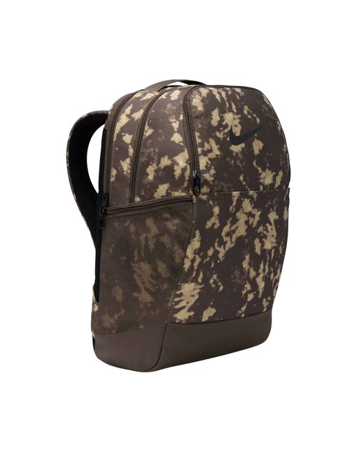 Mochila Nike Brasilia 9.5 24L Unissex - Marrom Camuflado