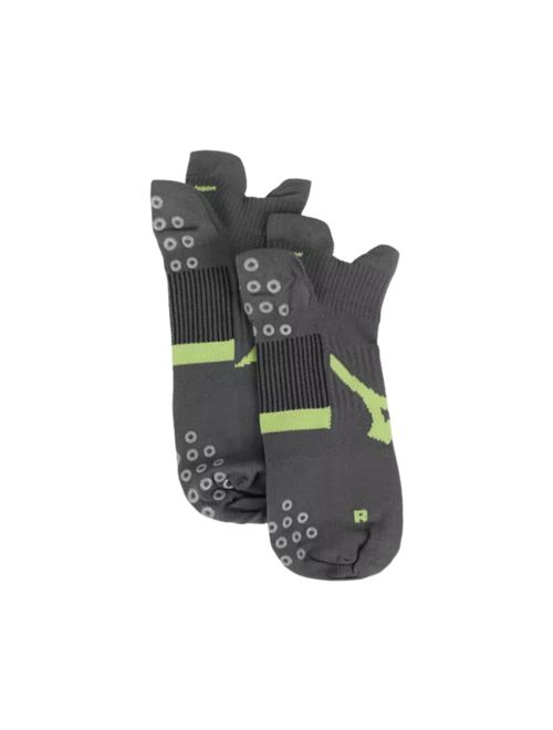 Meia Mizuno Performance Grip Unissex - Cinza Escuro