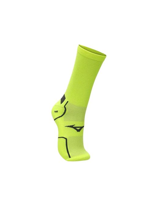 Meia Mizuno Cano Alto Performance Unissex - Amarelo